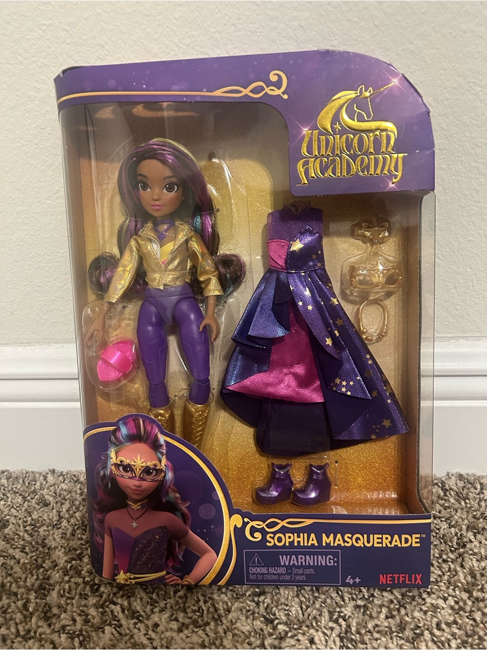 Sophia Masquerade Doll - Unicorn Academy